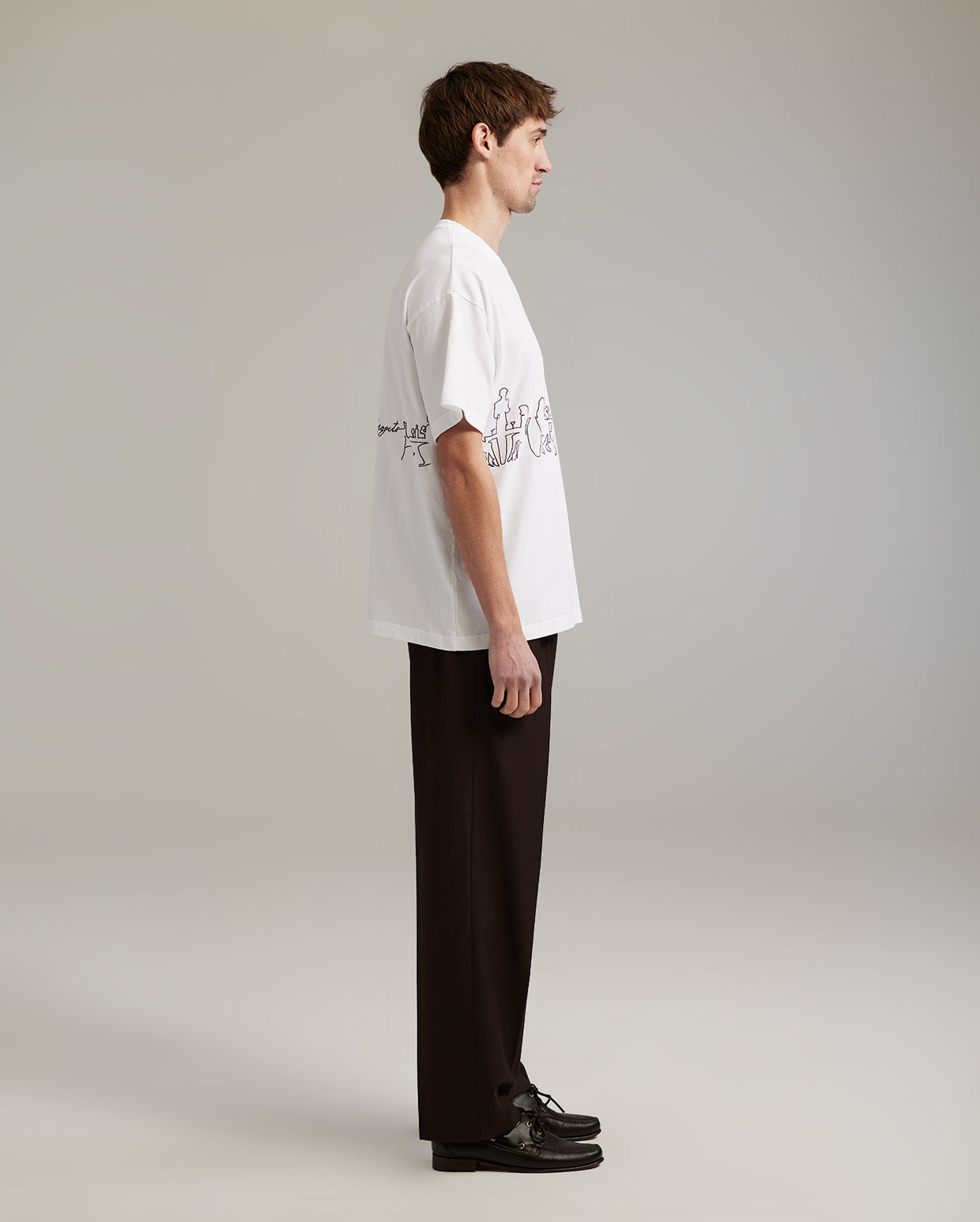 Datenight shirt white