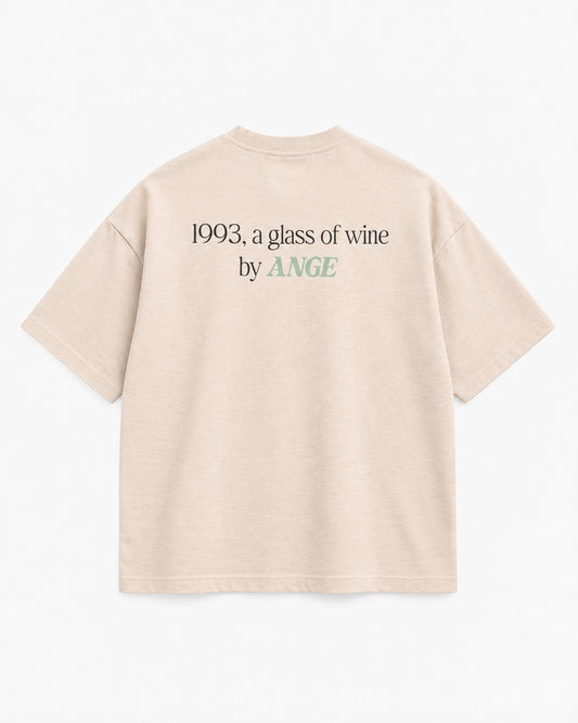 GOW classic t-shirt oatmeal melange
