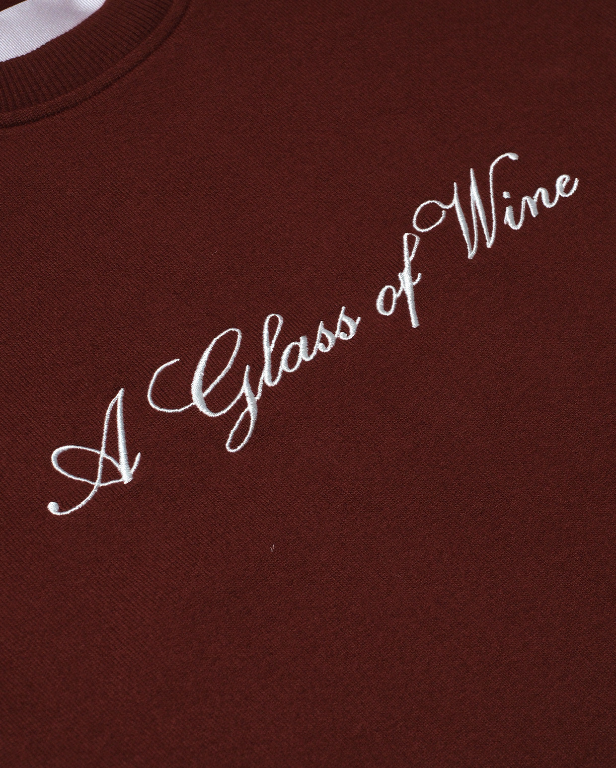 GOW script t-shirt bordeaux