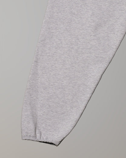 GOW shield adjustable crewneck heather grey