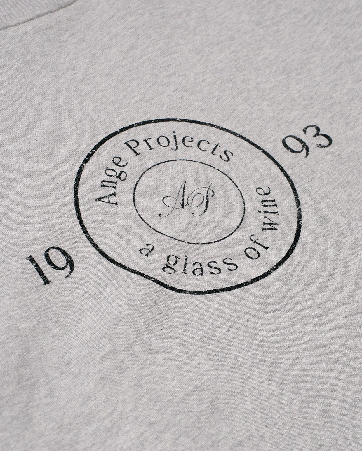 GOW shield adjustable crewneck heather grey