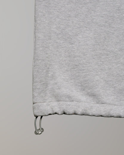 GOW shield adjustable crewneck heather grey