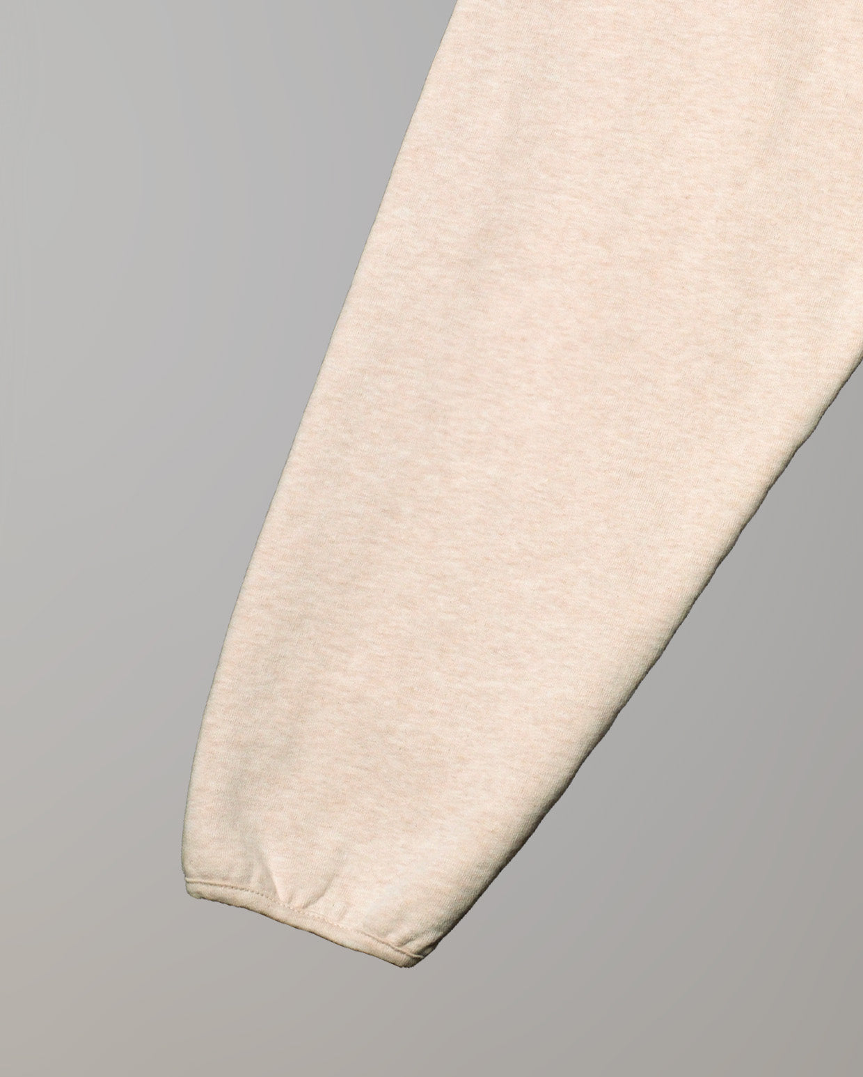 GOW shield adjustable crewneck oatmeal melange