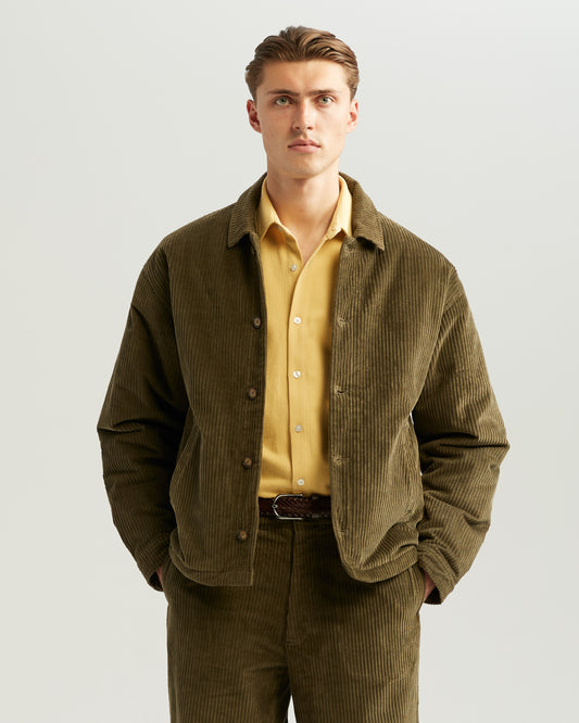 Padded Corduroy Jacket