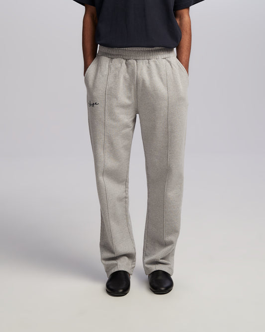 Pleated Sweatpants Grey