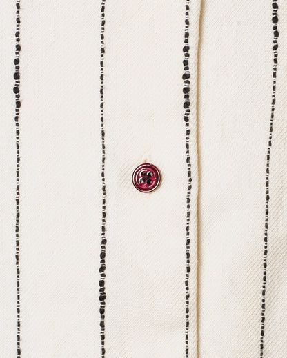 Linen bowling shirt