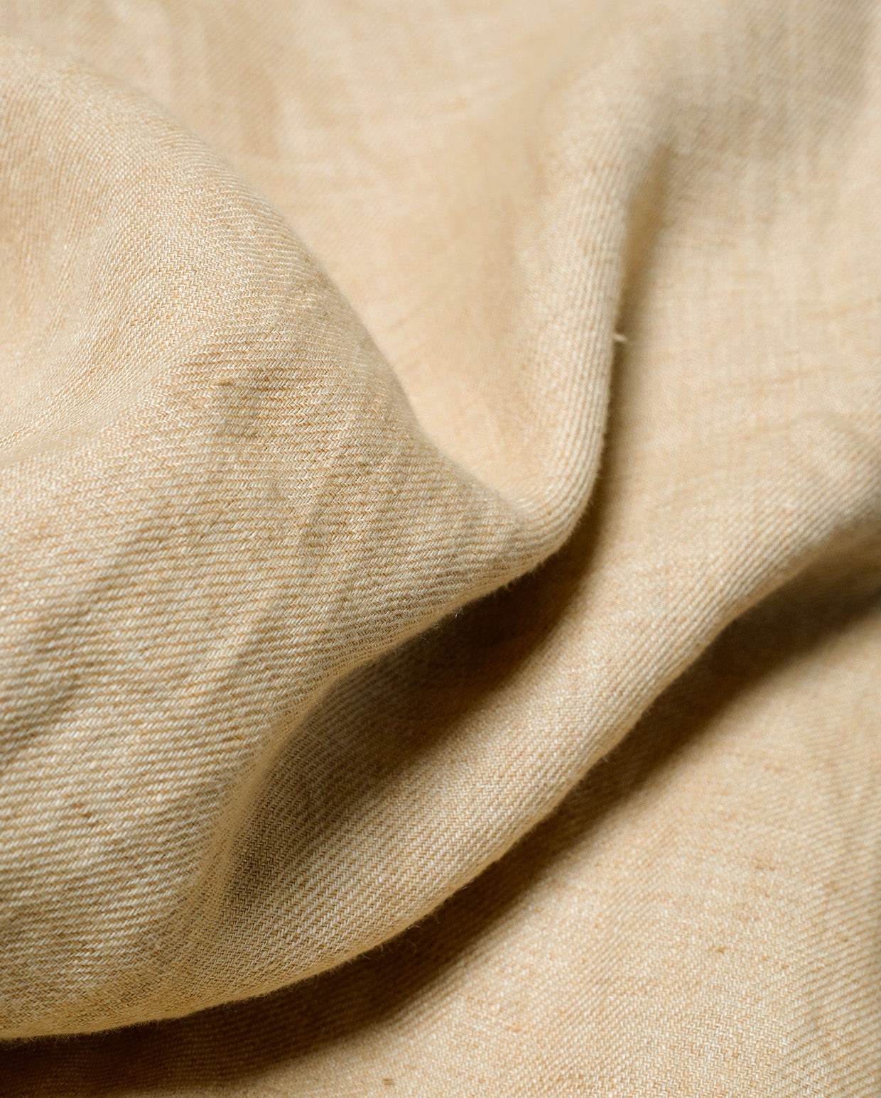 Linen shirt tea dye