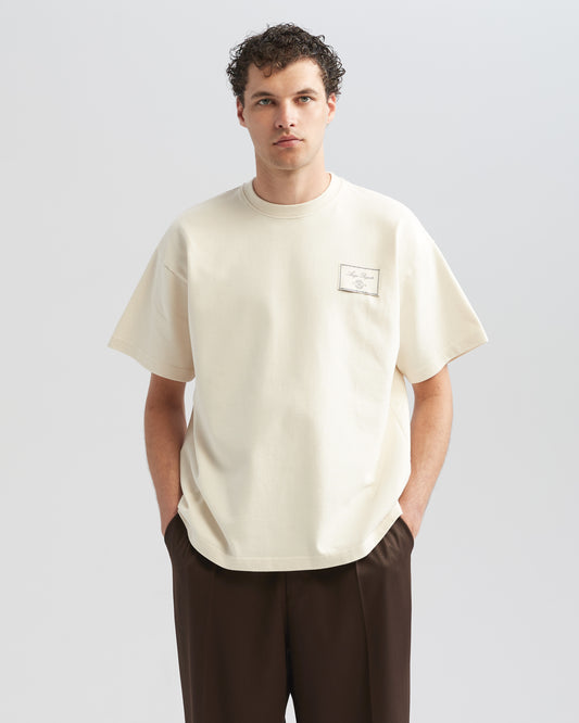 Label Tee Off White
