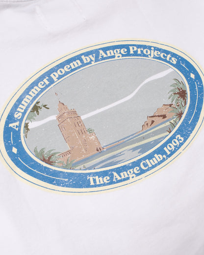 Summer poem t-shirt white