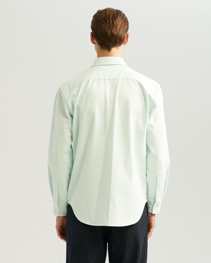 Herringbone Shirt Blue