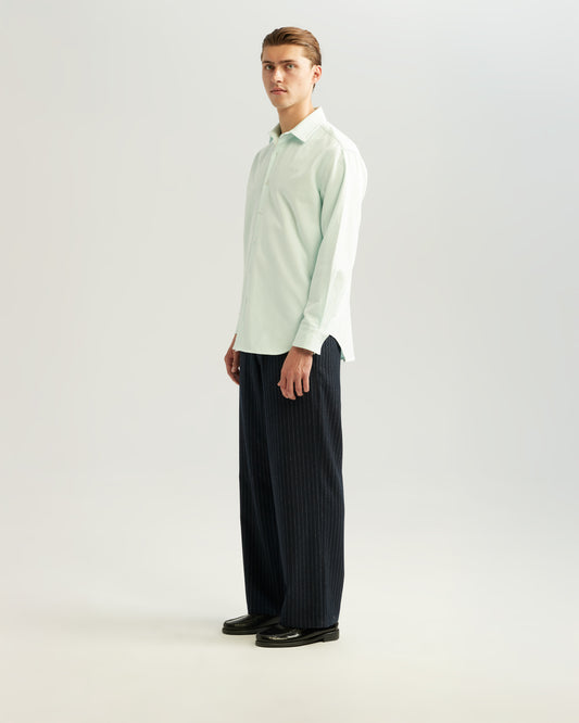 Herringbone Shirt Blue