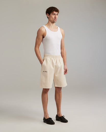 Sweatshorts oatmeal melange