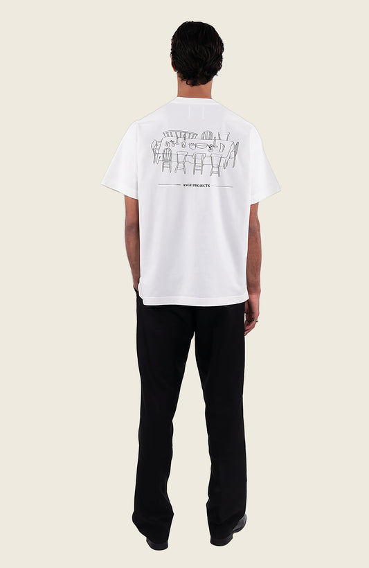A Candle Light Dinner T-shirt White