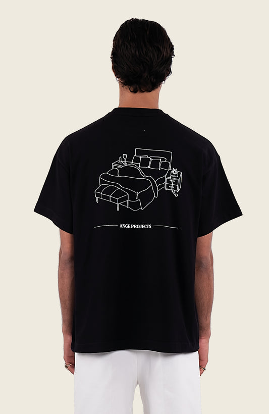 A Late Checkout T-shirt Black