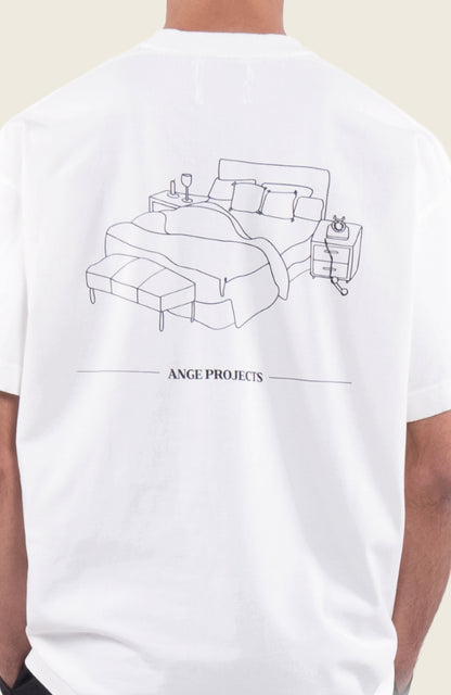 A Late Checkout T-shirt White