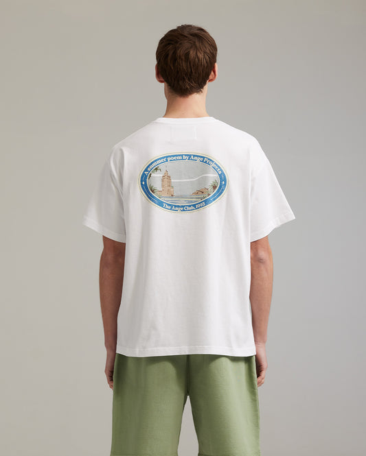 Summer poem t-shirt white