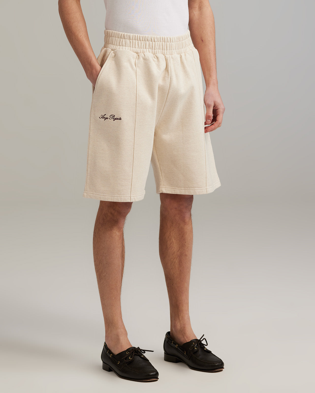 Sweatshorts oatmeal melange