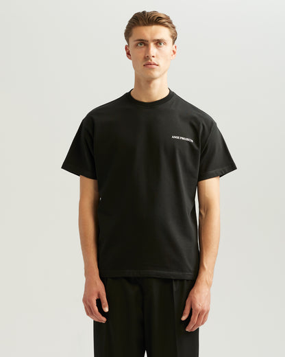 Glass Of Wine Tee Black