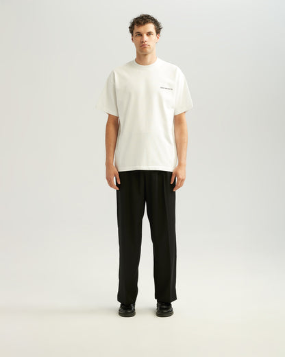 Glass Of Wine Tee White