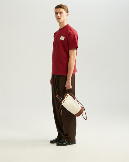 Label Tee Red