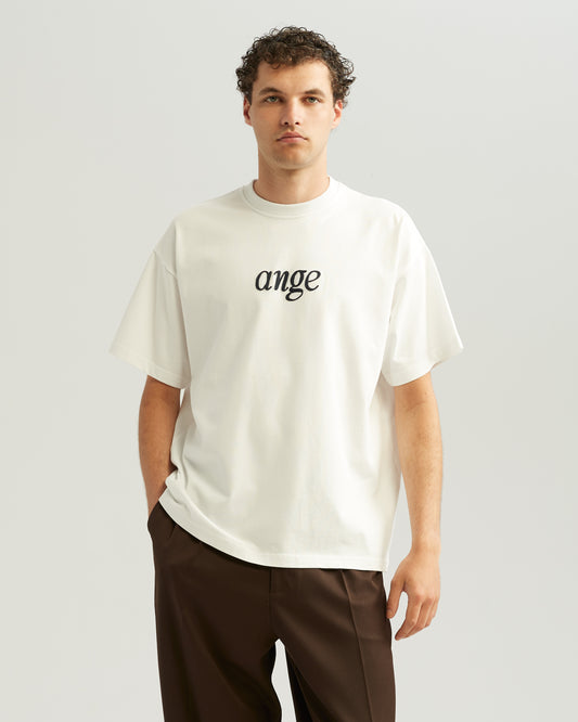 Logo Tee White