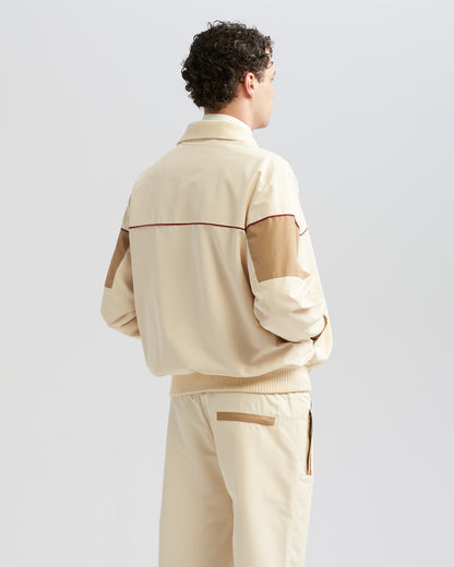 Tracksuit Jacket Beige