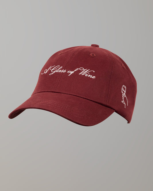 GOW script cap bordeaux