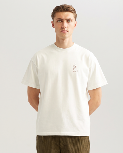 Enjoy More Tee White