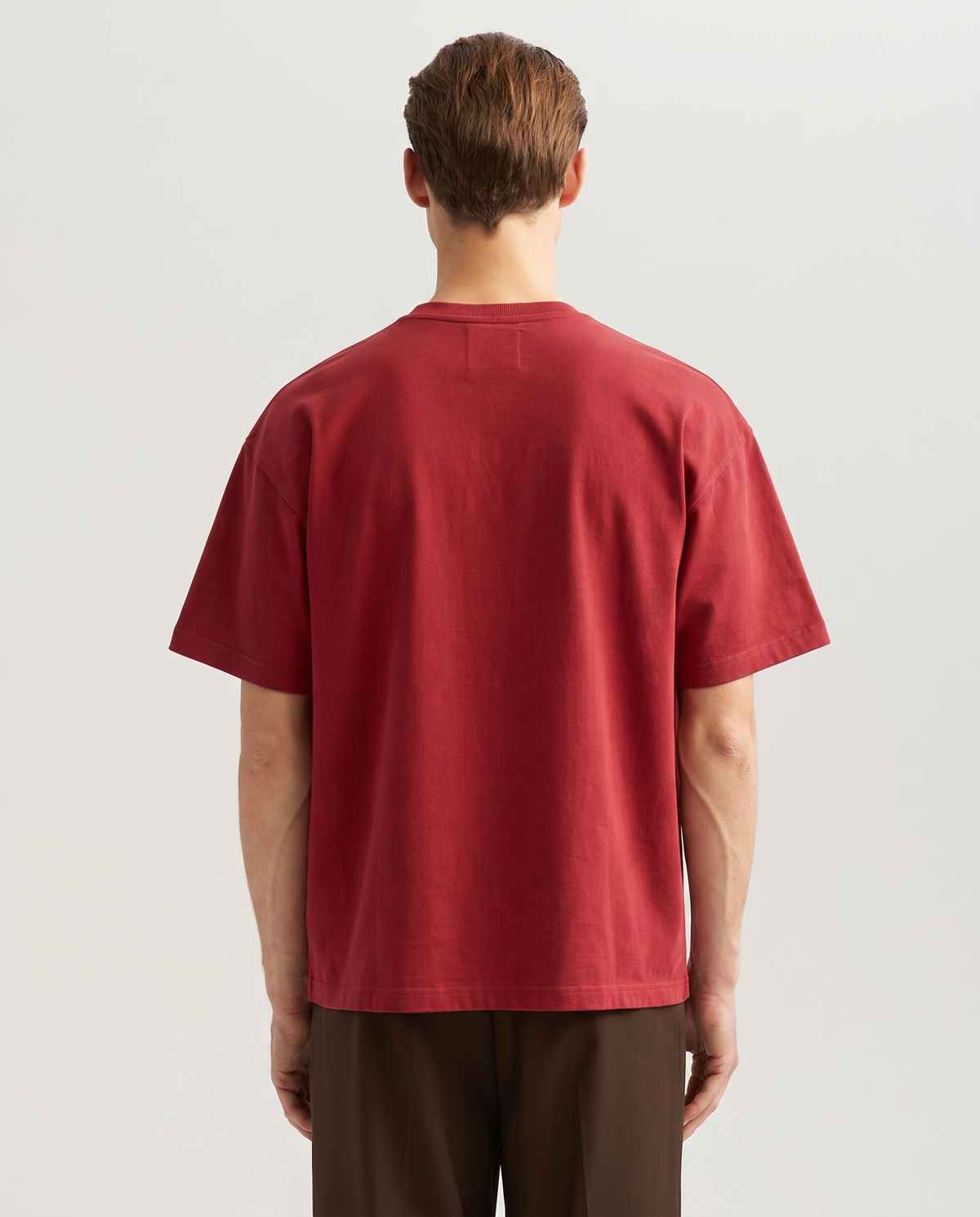 Label Tee Red