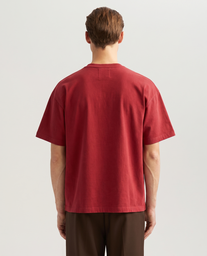 Label Tee Red