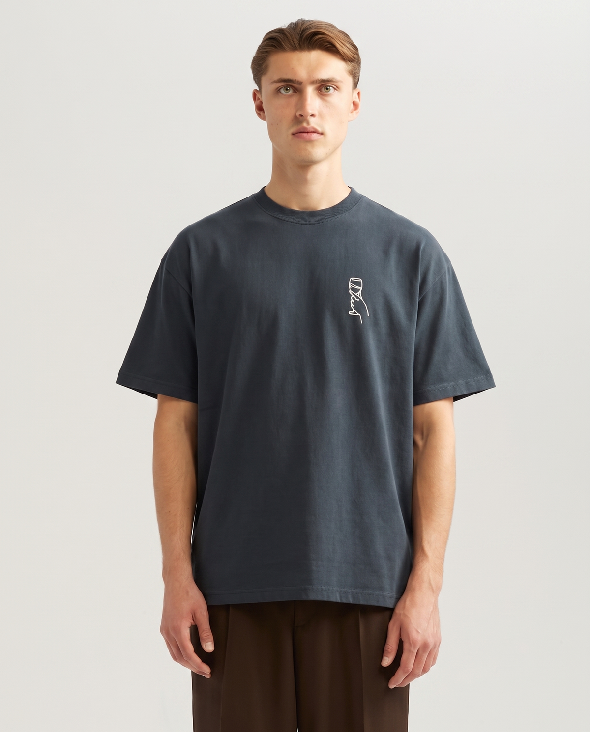 Enjoy More Tee Navy