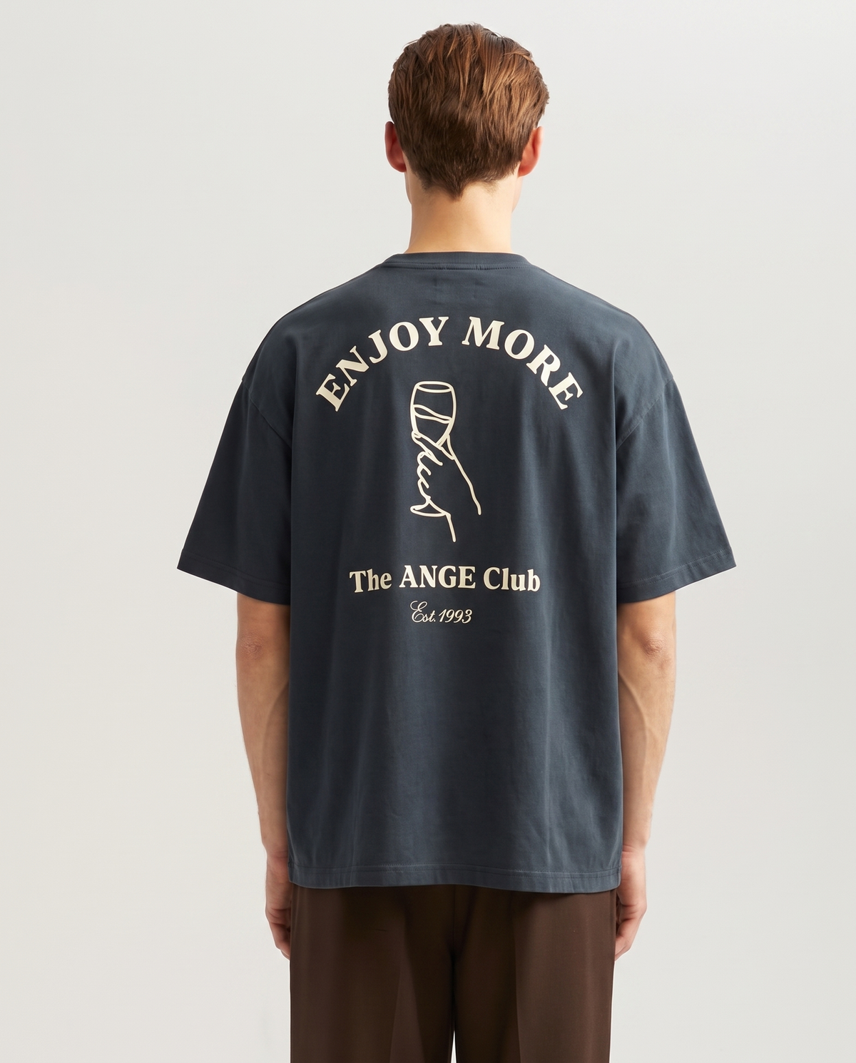 Enjoy More Tee Navy