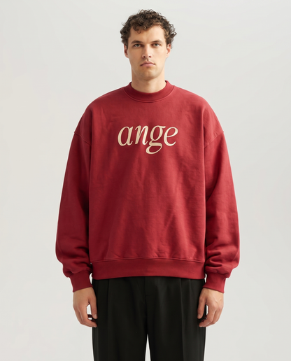 Logo Sweater Red