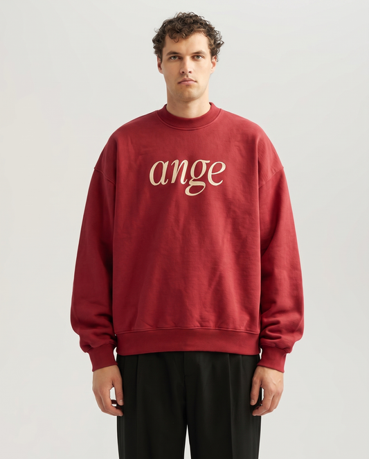 Logo Sweater Red