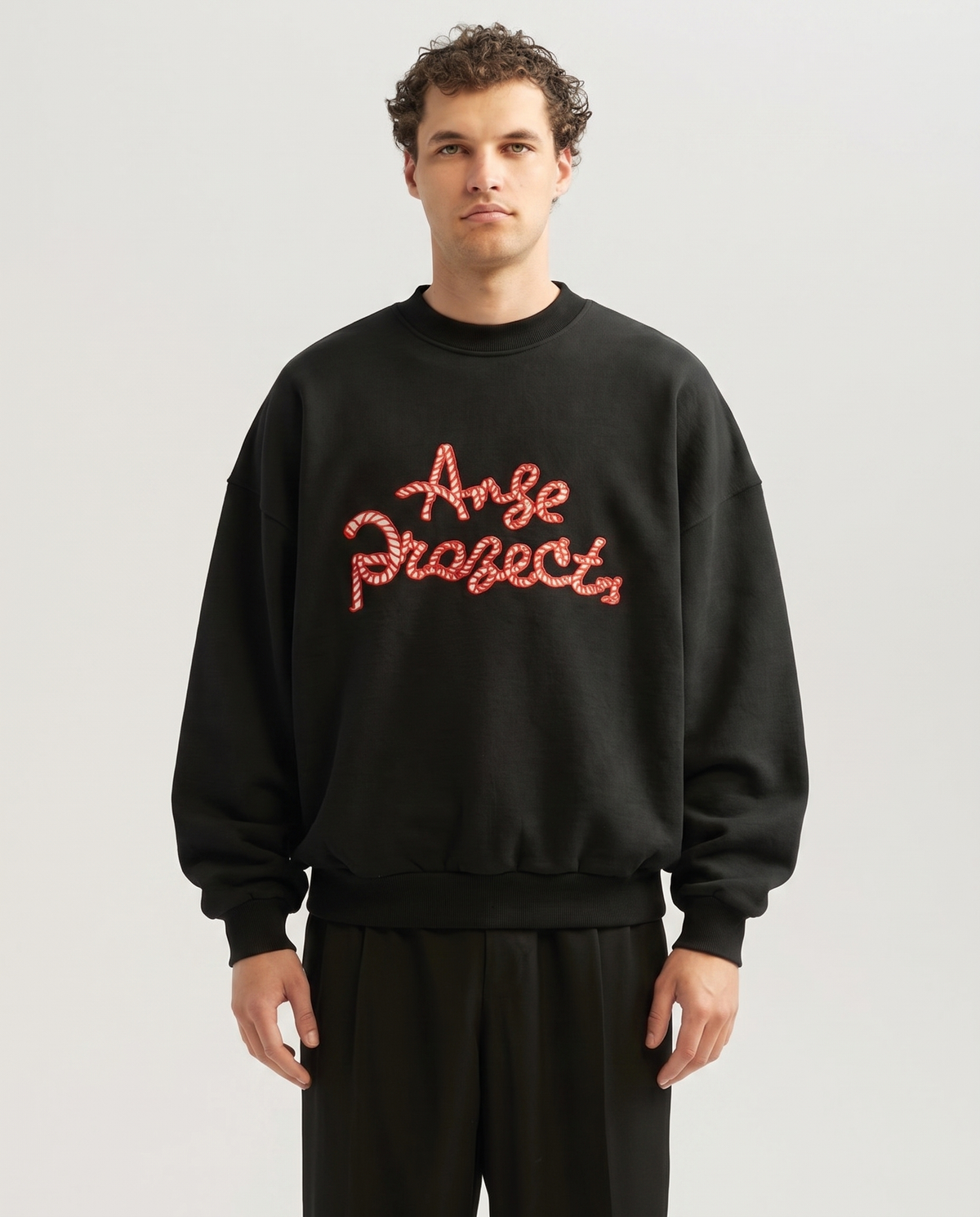 Rope Sweater Black