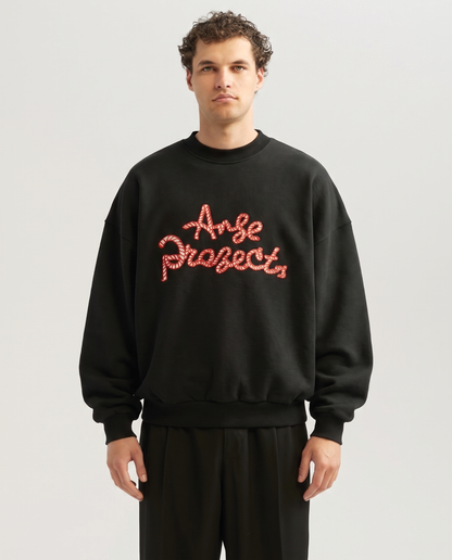 Rope Sweater Black