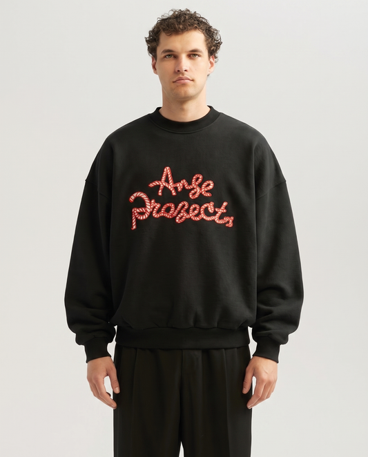 Rope Sweater Black