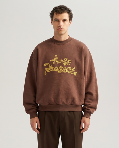 Rope Sweater Brown