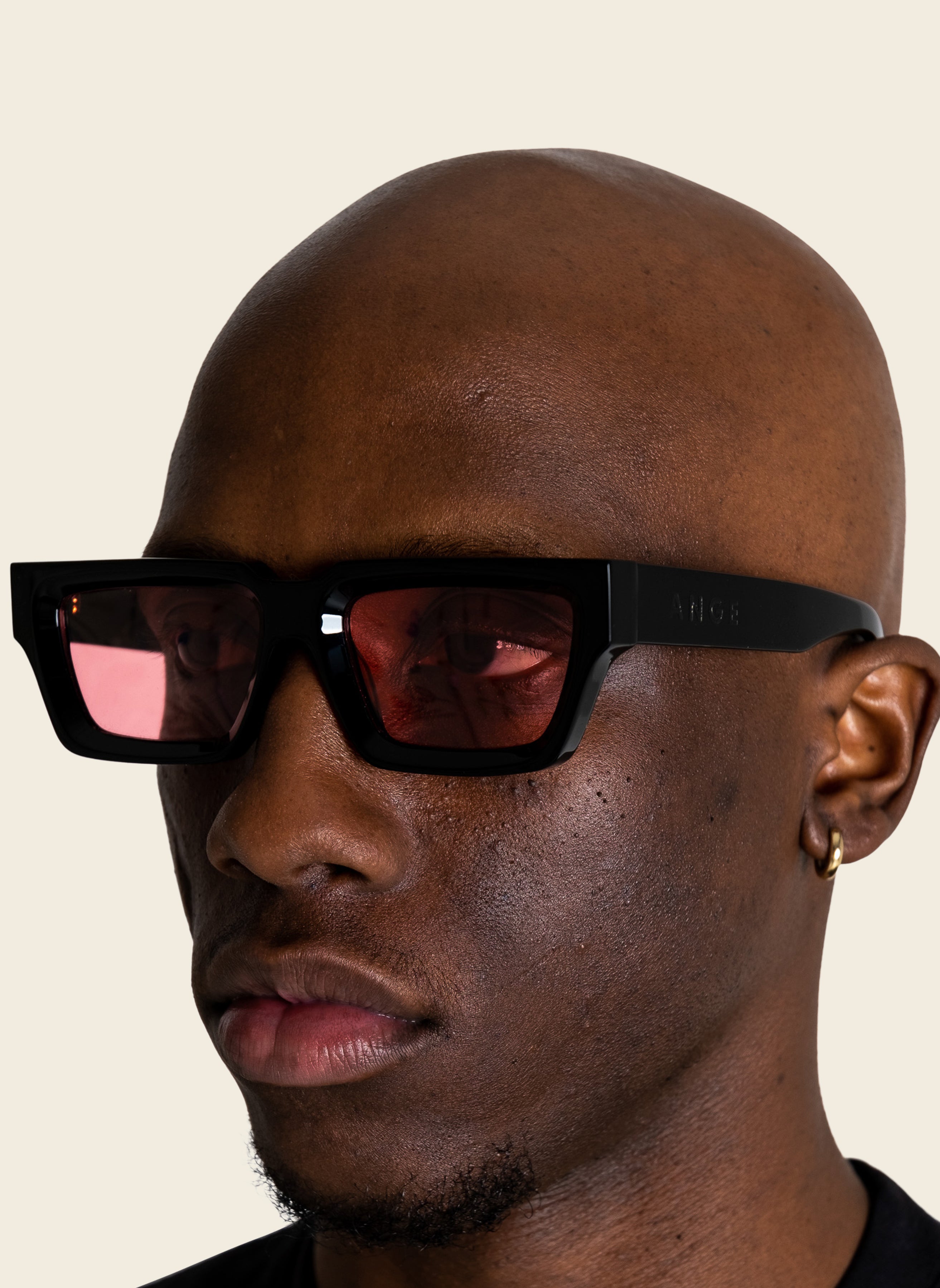 Horizon Sunglasses Black/Red